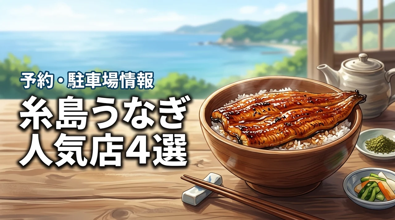糸島で美味しいうなぎの人気店4選！予約の可否や駐車場情報まで詳しく紹介