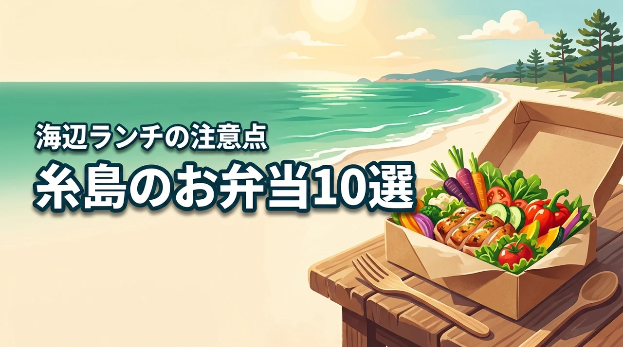 糸島のお弁当をテイクアウトして海辺でランチ！人気店10選と注意点を伝授