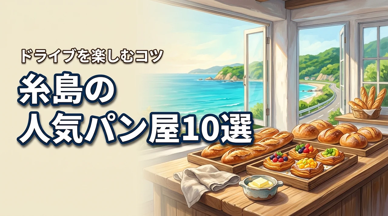 【糸島のパン屋で人気の味】ドライブをもっと楽しむ絶品10選とコツを解説
