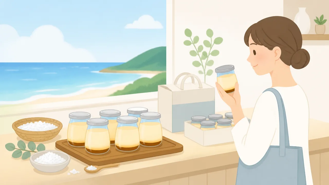 糸島の塩プリンはどこで買える?おすすめ店とお土産情報を紹介